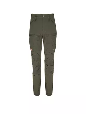 FJÄLLRÄVEN | Pantalones de senderismo Keb Agile Winter para mujer | olive